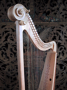Historische Harfen - Copyright Eric Kleinmann Historische Harfen - Copyright Eric Kleinmann