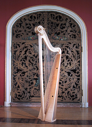Historische Harfen - Copyright Eric Kleinmann Historische Harfen - Copyright Eric Kleinmann