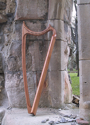 Historische Harfen - Copyright Eric Kleinmann