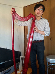 Akihiro Nagai, Kagoshima Japan - Harfe: Este Harp